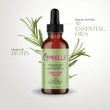 MIELLE ORGANICS ROSEMARY MINT HAIR STRENGTH OIL 2OZ