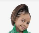 PRETTY GIRL KIDS DRAWSTRING PONYTAIL KANEKELON