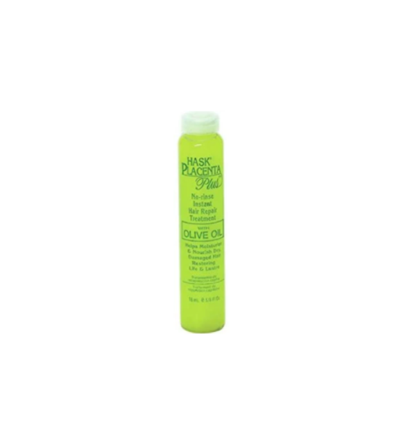 HASK PLACENTA LEAVE IN HAIR REPAIR OLIVE OIL 5/8 oz