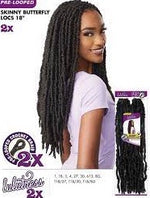 LULUTRESS 2X BUTTERFLY LOCS BRAID/CROCHET 18"
