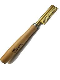 MAGIC GOLD BRASS PRESSING COMB