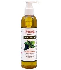 SERENITY ORGANIC PEPPERMINT OIL 250ML