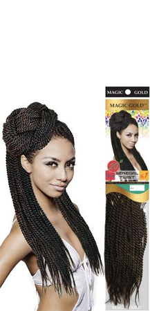 MAGIC GOLD SENEGAL TWIST 20" BRAID/CROCHET