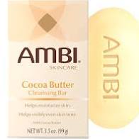 AMBI COCOA BUTTER CLEANSING SOAP BAR 3.5 OZ