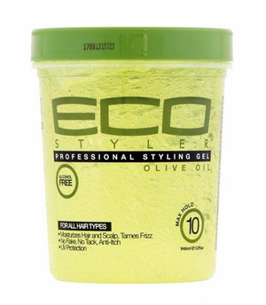 ECO STYLING GEL GREEN OLIVE OIL GREEN