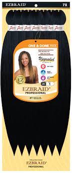 SPETRA EZ BRAID 'ONE & DONE" 7X PRE-STRETCHED HAIR 52"