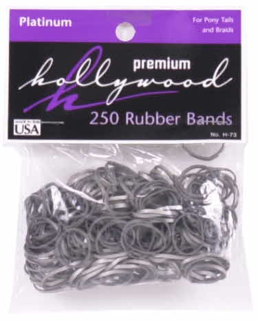 HOLLYWOOD RUBBER BAND 250 COUNTS PREMIUM PLATINUM