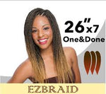 SPETRA EZ BRAID 'ONE & DONE" 7X PRE-STRETCHED HAIR 52"