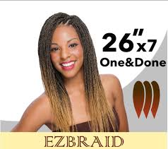 SPETRA EZ BRAID 'ONE & DONE" 7X PRE-STRETCHED HAIR 52"