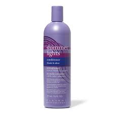 CLAIROL SHIMMER LIGHTS CONDITIONER BLONDE & SILVER 16OZ