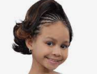 PRETTY GIRL KIDS DRAWSTRING PONYTAIL KANEKELON