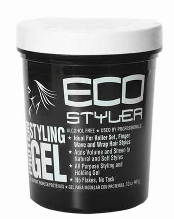 ECO STYLING GEL BLACK PROTEIN STYLING