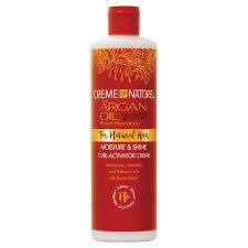 CREME OF NATURE MOISTURE & SHINE CURL ACTIVATOR CREME