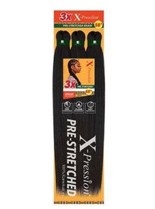 SENSATIONNEL 3X X-PRESSION PRE STRETCHED BRAID 58"