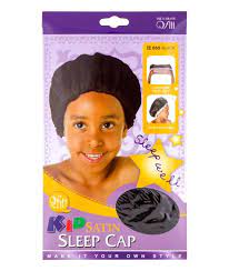 M & M HEADGEAR KIDS SATIN SLEEP CAP