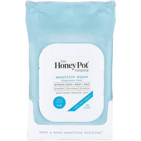 THE HONEY POT COMPANY FEMININE WIPES 30CT