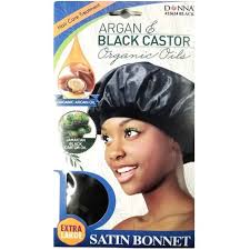 DONNA ARGAN SATIN SLEEP CAP