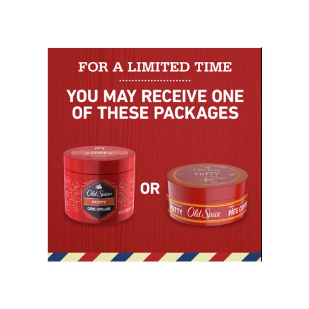 OLD SPICE STYLING PUTTY  2.22oz