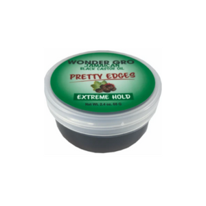 WONDER GRO PRETTY EDGES JAMAICAN BLACK CASTOR OIL EXTREME HOLD 2.4oz