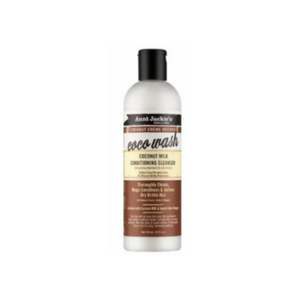AUNT JACKIE'S COCONUT CREME COCO WASH CONDITIONING CLEANSER 12oz