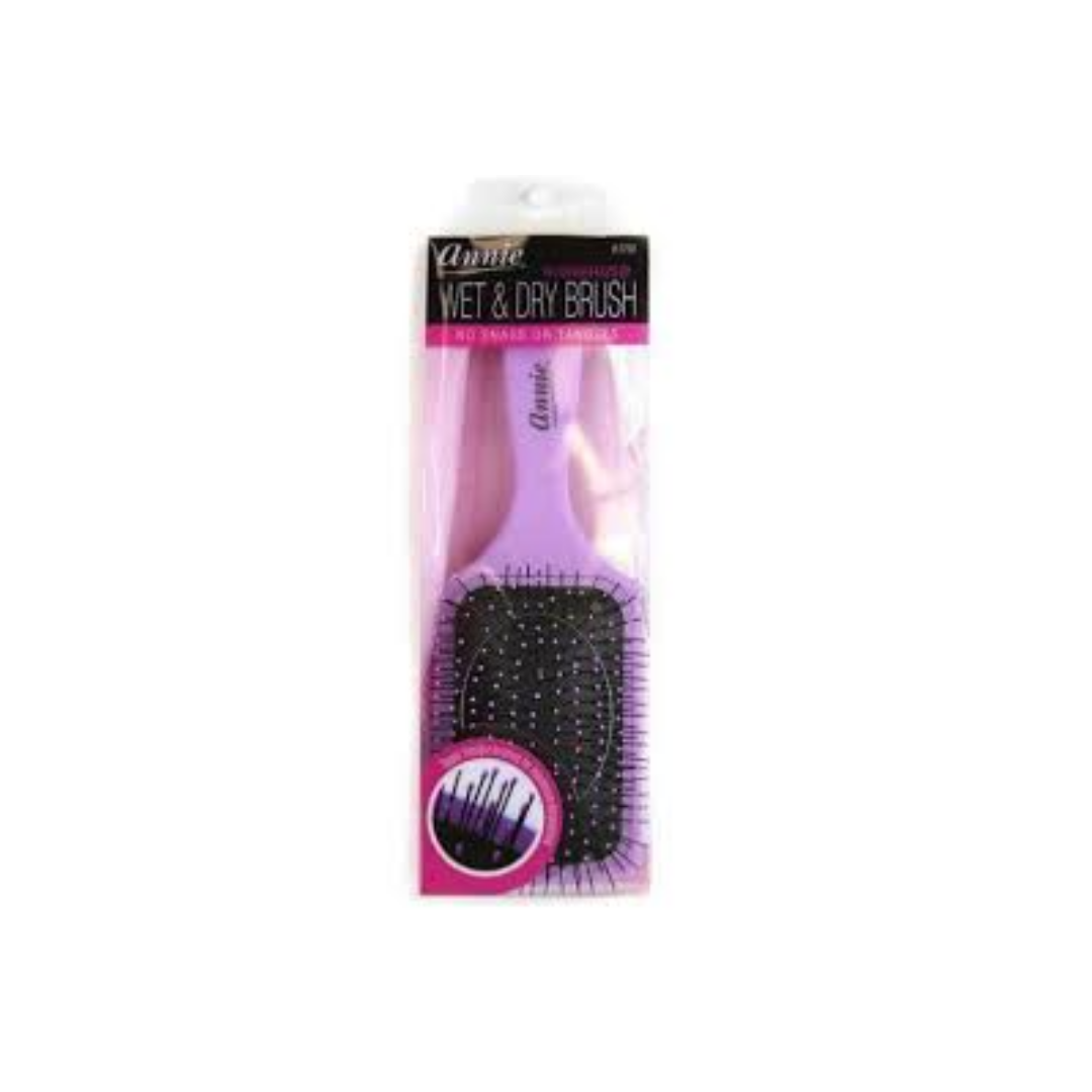 ANNIE BRUSH WET & DRY RUBBERIZED PURPLE