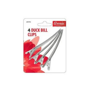 ANNIE DUCK BILL CLIPS 4CT