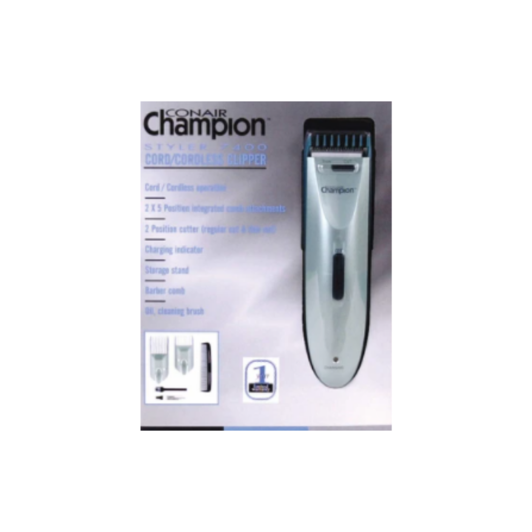 CONAIR CHAMPION CLIPPER CORD/CORDLESS clipper