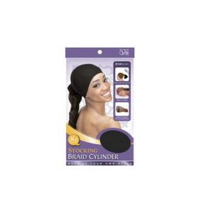 M&M HEADGEAR BRAID CYLINDER BLACK
