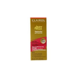 CLAIROL LIQUID PERMANENT 2RV/70R DARK RED VIOLET BROWN 2oz