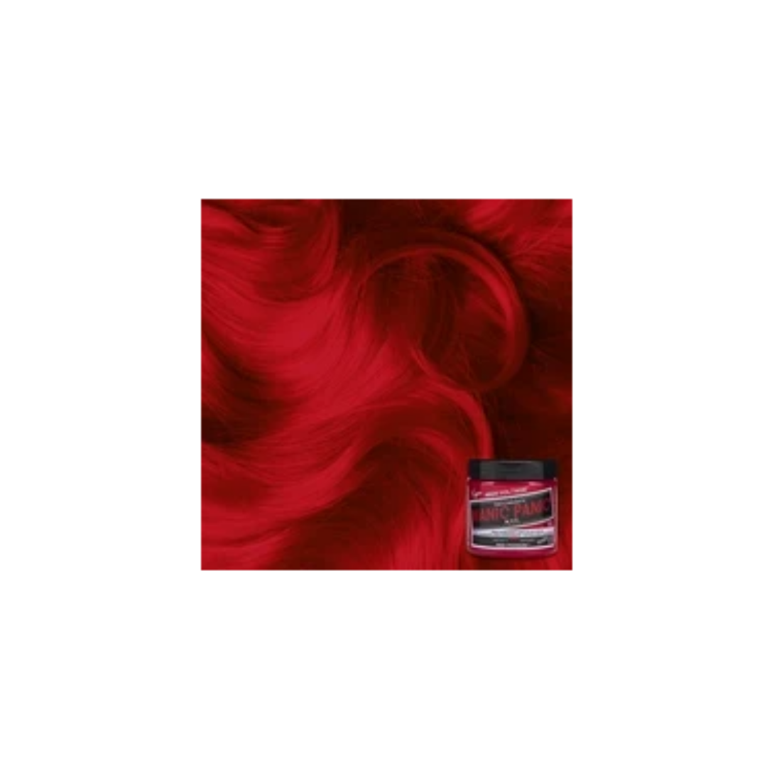 MANIC PANIC SEMI HAIR COLOR RED PASSION 4oz