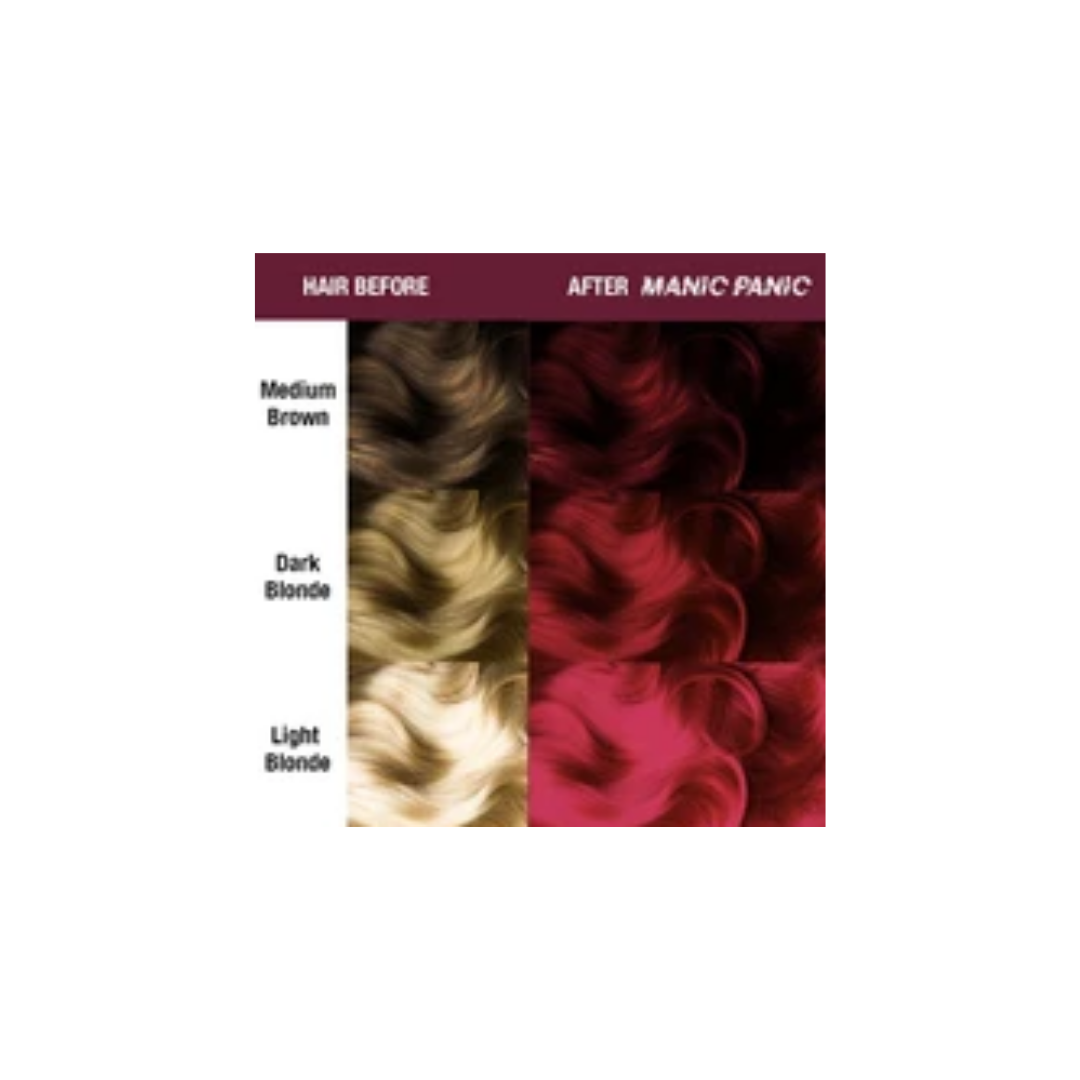 MANIC PANIC SEMI HAIR COLOR VAMPIRE RED 4oz