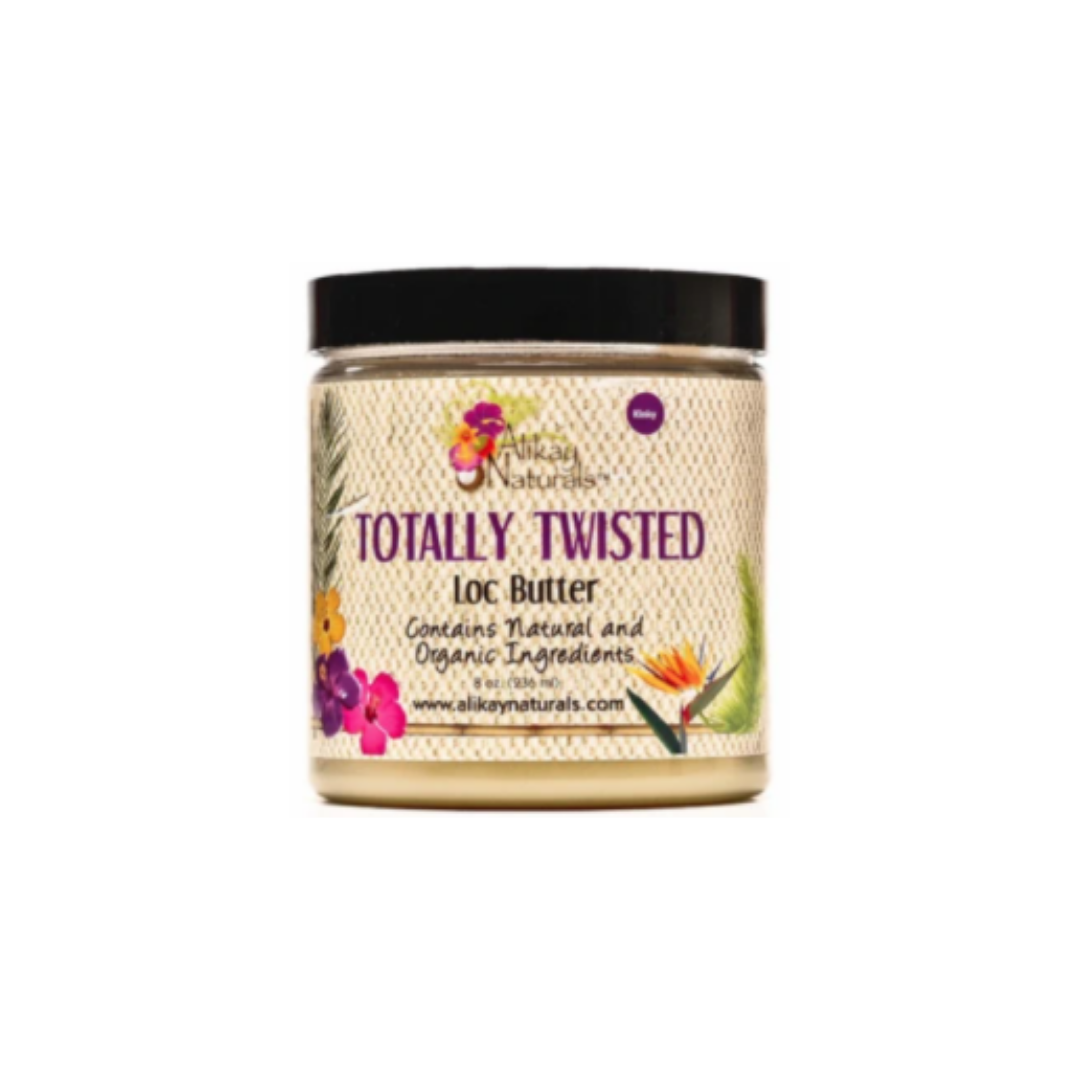 ALIKAY NATURALS TOTALLY TWISTED LOC BUTTER (00467) 8oz
