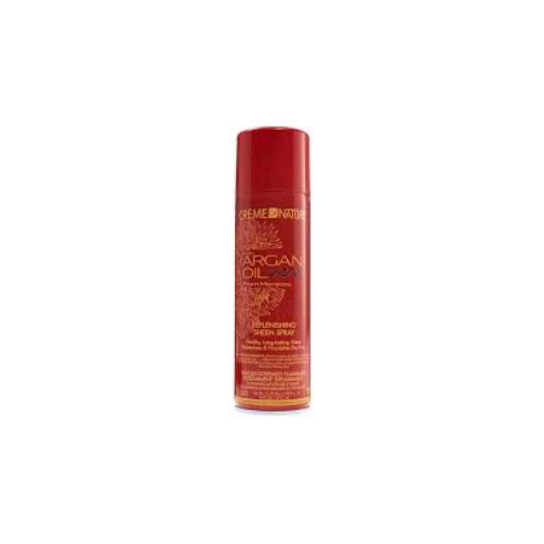 CREME OF NATURE ARGAN OIL REPLENISHING SHEEN SPRAY 11.25oz