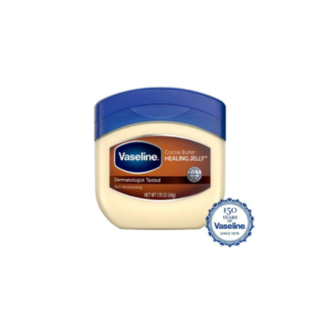VASELINE 100% PURE PETROLEUM JELLY COCOA BUTTER 1.75oz
