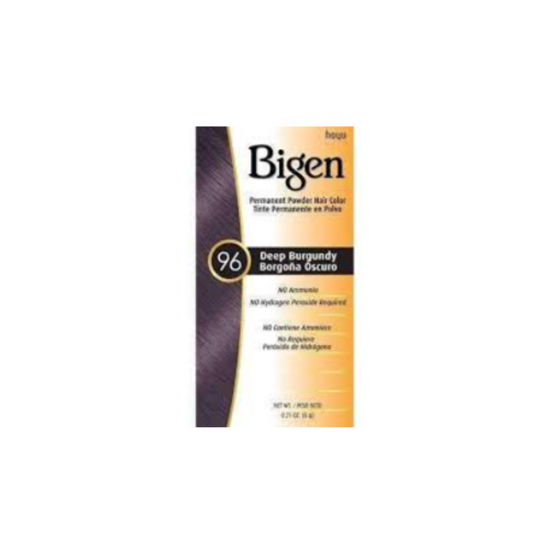 BIGEN HAIR COLOR DEEP BURGUNDY