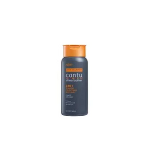 CANTU SHEA BUTTER MENS 3 IN 1 SHAMPOO/CONDITIONER/BODY WASH 13.5 oz